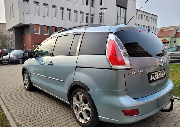 Mazda 5 cena 13799 przebieg: 300000, rok produkcji 2007 z Myślibórz małe 211